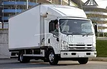 ISUZU FORWARD 12.0 с сэндвич фургоном.