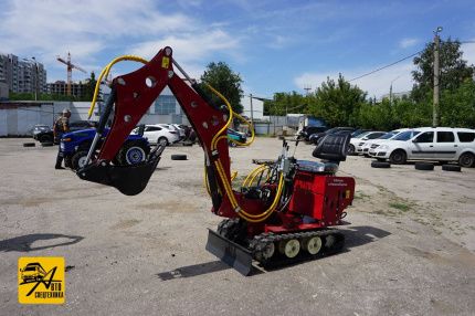 Мини-экскаватор Helffer MSV-400